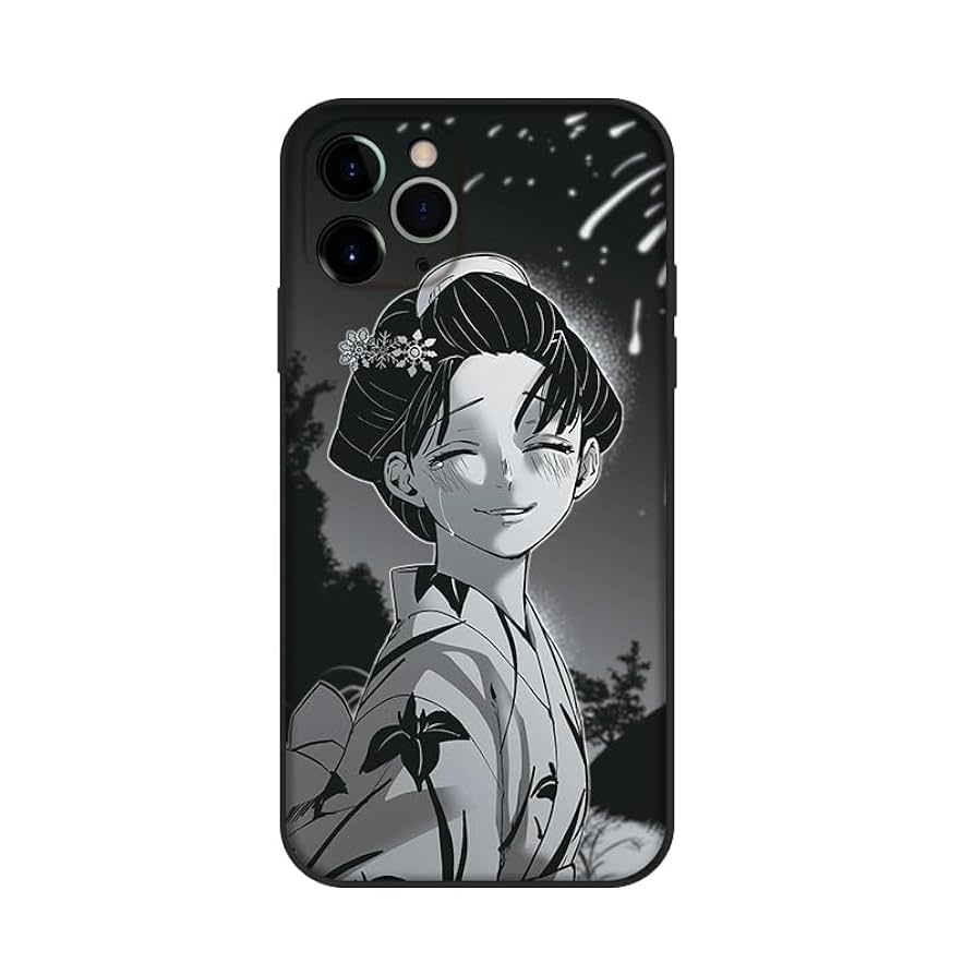 Amazon.co.jp: 鬼滅の刃 スマホケース iPhone用ケース 猗窩座 狛