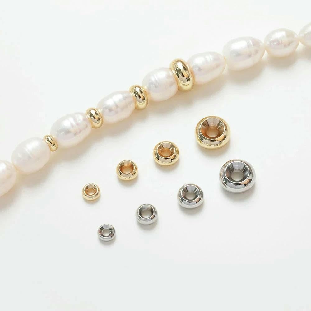 ByShane - Afstandskralen Sterbedels - 500 Stuks Goud En Zilver   Sieraden Maken Armbandbedels   Diy Projecten   Handige Kralen Voor Armbanden   Knutselen   Creatieve Beading 8721322143481