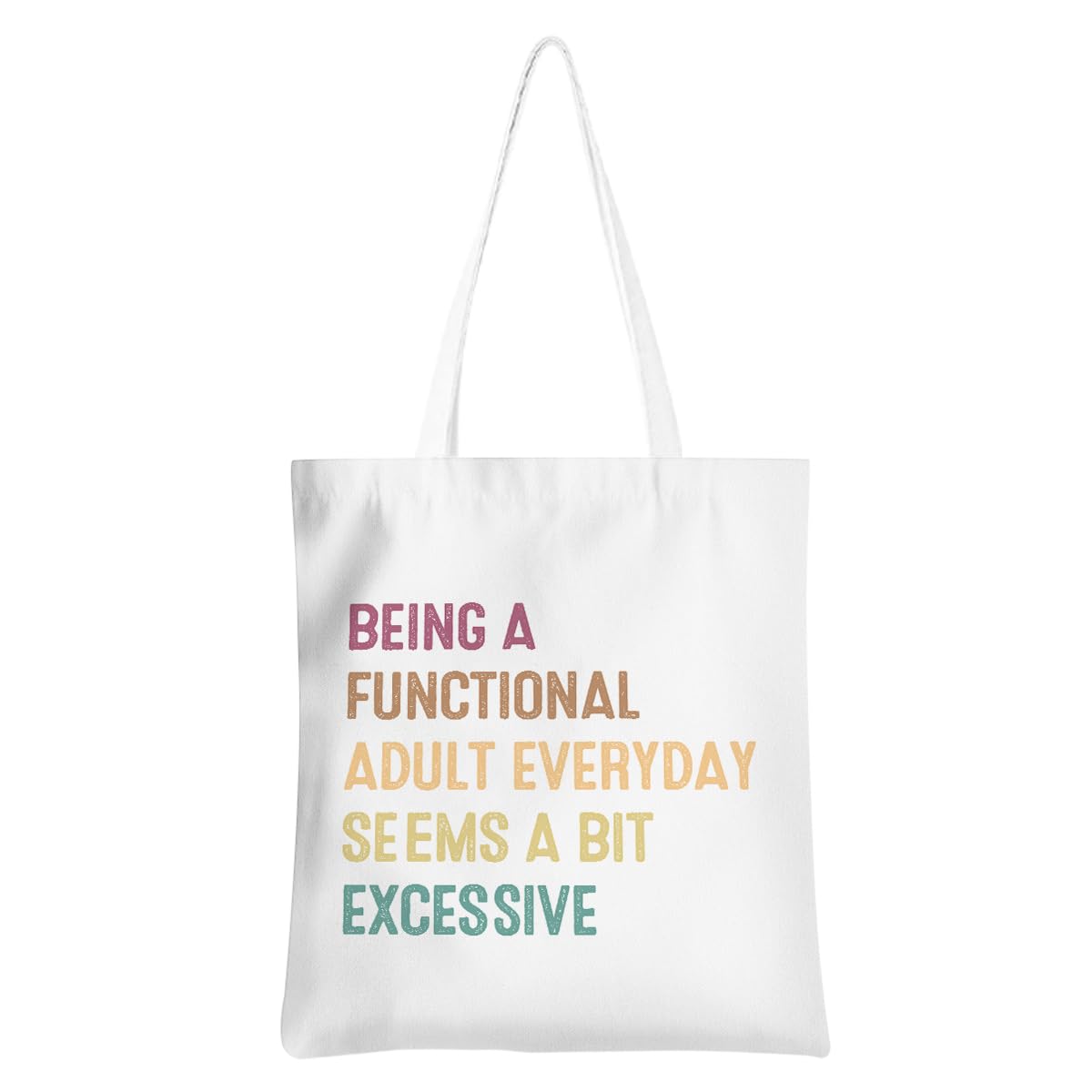 Wenboco Funny Tote Bag, Cute Mouse Themed Gifts, Reusable Grocery Beach Bags, Birthday Gift for Women Friend, Weekender Bag 1