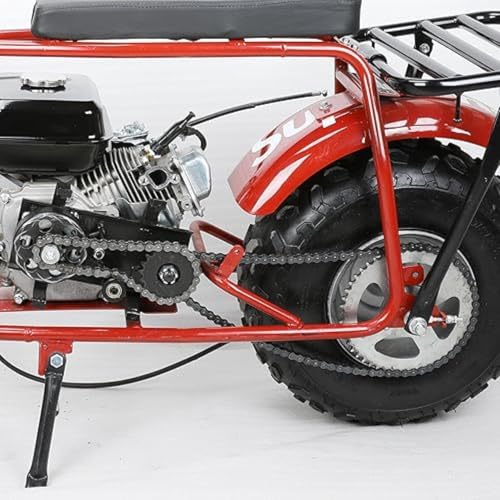 Image of DYC 420 Mini Bike Chain Kit - Front 42 & Rear 90 Link Roller Chain with Adjuster for Coleman CT200U /CT200U-EX /BT200X, Baja Warrior MB200 /MB165, Massimo, Predator 212 196cc /200cc 6.5HP (ATV /Dirt Bike)