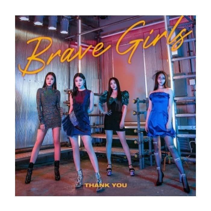 Brave Girls - Thank You (6th Mini Album) Album+Pre Order Limited Benefits+Gift(Decorative Stickers,Photocards,Top Loader Stcikers)
