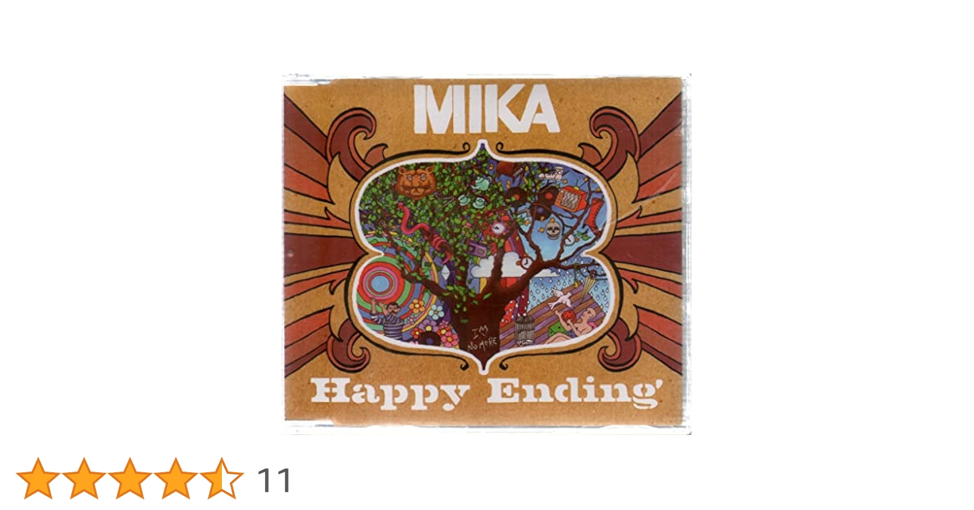 洋楽 MIKA Happy Ending 7inch Single Happy Ending (Mika song) - Wikipedia
