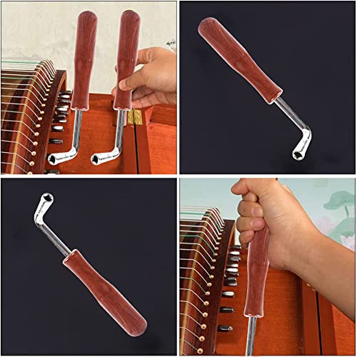 Klavier Stimmschlüssel, Klavier Stimmschlüssel Hammer, L Förmiger Stimmschlüssel, Guzheng Klavier Stimmhammer, Guzheng Stimmschlüssel, Piano Tuner Werkzeug, für Klavierstimmer