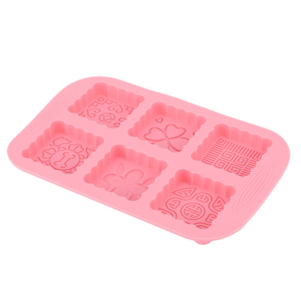 Molde Silicona 6 Jabón Flores Pastelería Galletas Cupcakes | Cuotas Sin