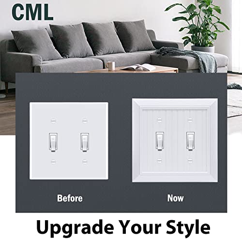 Cml Hardware CWP-C2-2 Cml Classic Double Toggle Light Switch Wall Plate thumb #2