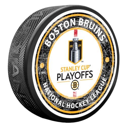 Sports Decor Boston Bruins Puck | 2024 Stanley Cup Playoffs Center Ice