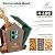 Kingsyard 4 lbs Large Bird Feeder House for Outdoors Hanging, Recycled Plastic Bird Feeder Hopper with Weatherproof Roof & Capacity Tray for Cardinal Bluebird, Garden Yard Outside Decor, Green