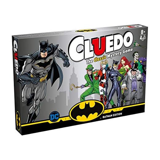 Batman Cluedo Mystery Juego de Mesa