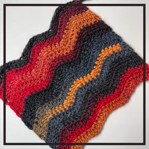 Image of Wool Wonders Yarn for Crocheting, 4-Pack (640Yds / 400G), Free Patterns - Wool Yarn for Knitting - Aran /Heavy #4 Medium Worsted Weight - Black Lava