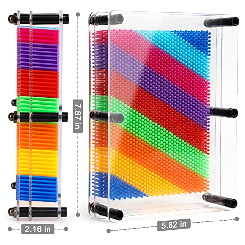 3D Pin Art Sensory Toys for Kids 5-7, Pin Art Board Impression Sensory Toys for Kids with Autism, Autism Gifts for Autistic Children Age 3, 4, 5, 6, 7, 8, 9, 10+ Years Old Boys Girls - Image 5