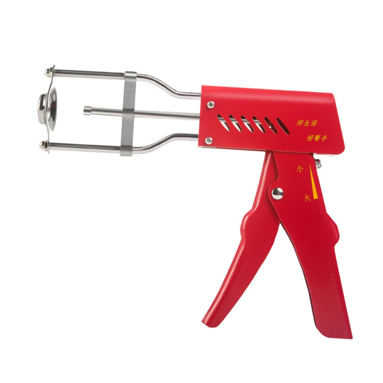 OHPHCALL Stainless Steel Fruit Core Remover Multi Functional Pitter Tool with Labor Saving Handle Kitchen Gadget for Coring and Removal for Apples and Pears