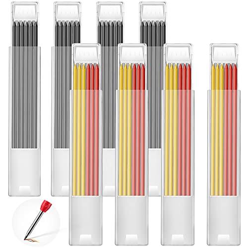 Mine crayon chantier de charpentier 2.8mm pour recharges de crayons à trous profonds (48 Pcs)
