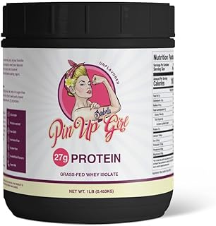 Pin Up Girl Whey Protein Isolate Powder – 27g of Protein Per Serving – P...