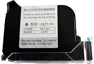 13 Languages 12.7mm Variable Image Picture QR Code Serial Number Portable Hand Jet Handheld Thermal Inkjet Printer Color Inkjet Printer Portable Home Office Equipmen (Color : White ink)