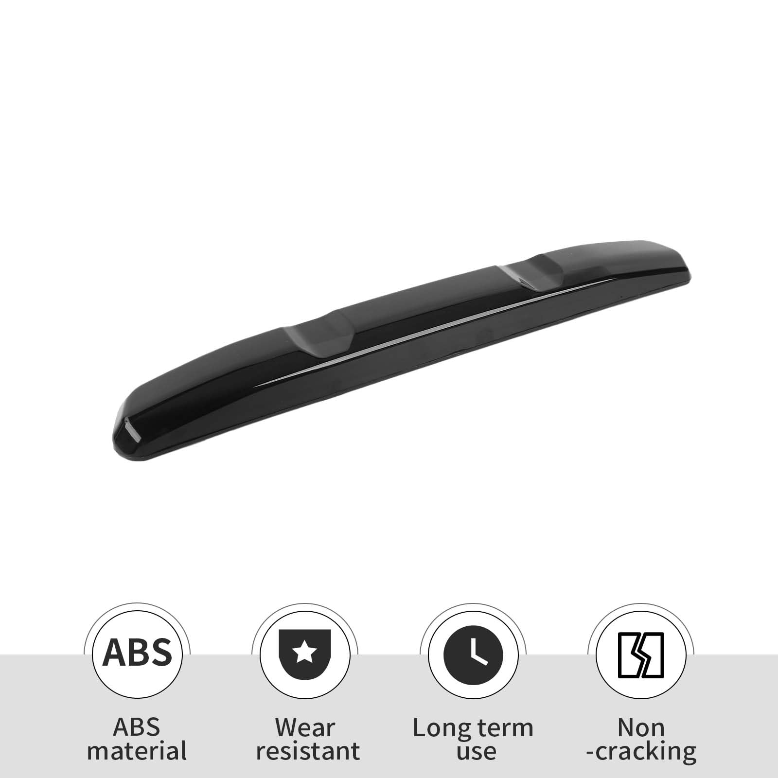 Linskip 3rd Brake Light Cover Compatible with Bronco Raptor 2022-2025, Rear High Centre Third Brake Guard Trim for Bronco Raptor Accessories(Smoke Dark)