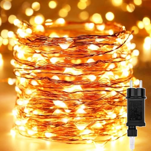 Stringa 1200 Luci Led Per Albero Di Natale Luminarie Catena Luminosa Lunga 65 MT - Foto 6
