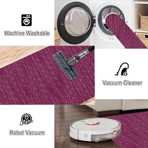 Long tapis de couloir lavable pour stopper la saleté - 8