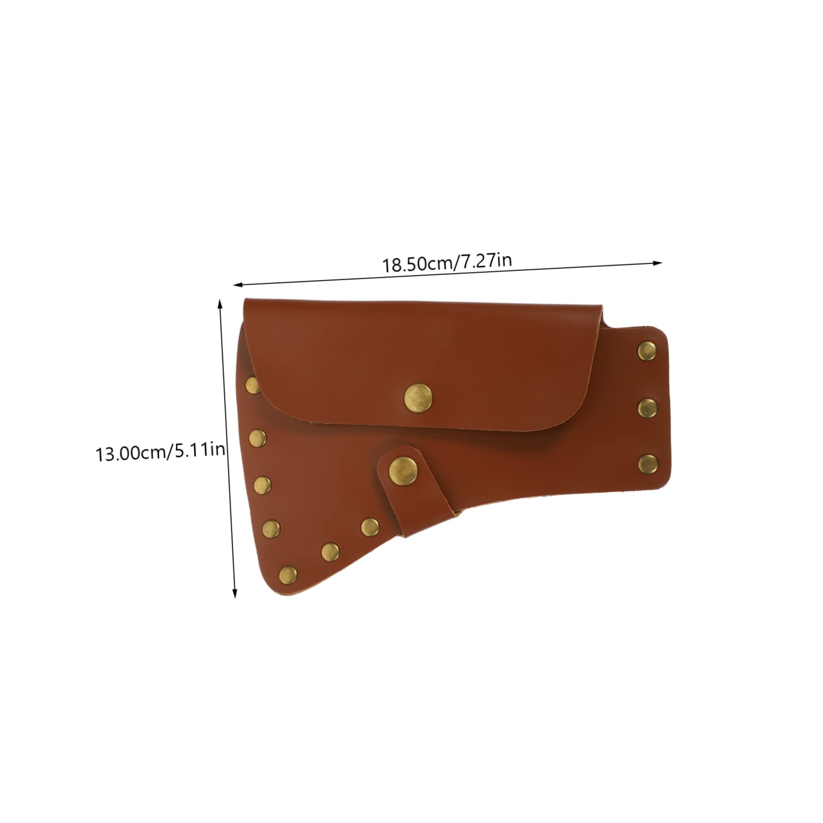 DIYEAH Portable Hatchet Protective Cover Sleeve for Outdoor Camping Durable Lightweight Design Present for Camping Enthusiasts Protection for Axe Blade Safety