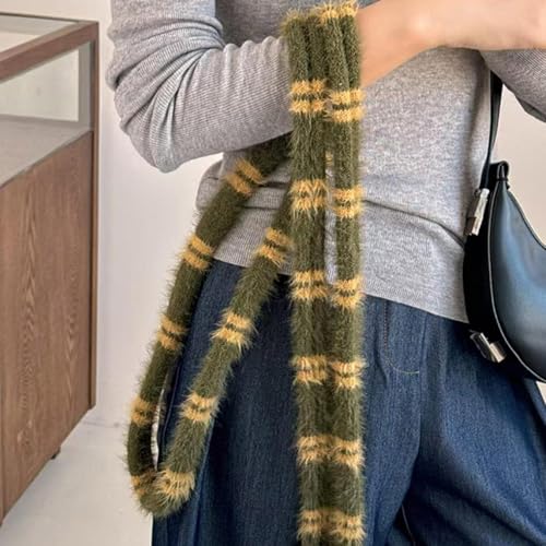 Knit Scarf, Knit Scarf for Women, Long Skinny Belt, Necktie Neck Scarf, Girls Photo Props,Long Neckerchief Skinny Scarf Necktie4