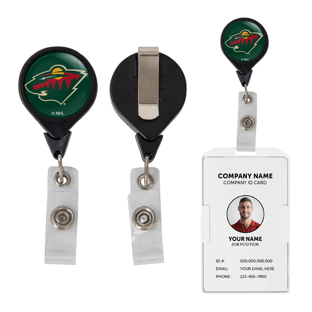 Amazon.com: Desert Cactus Minnesota Wild Retractable Badge Holder