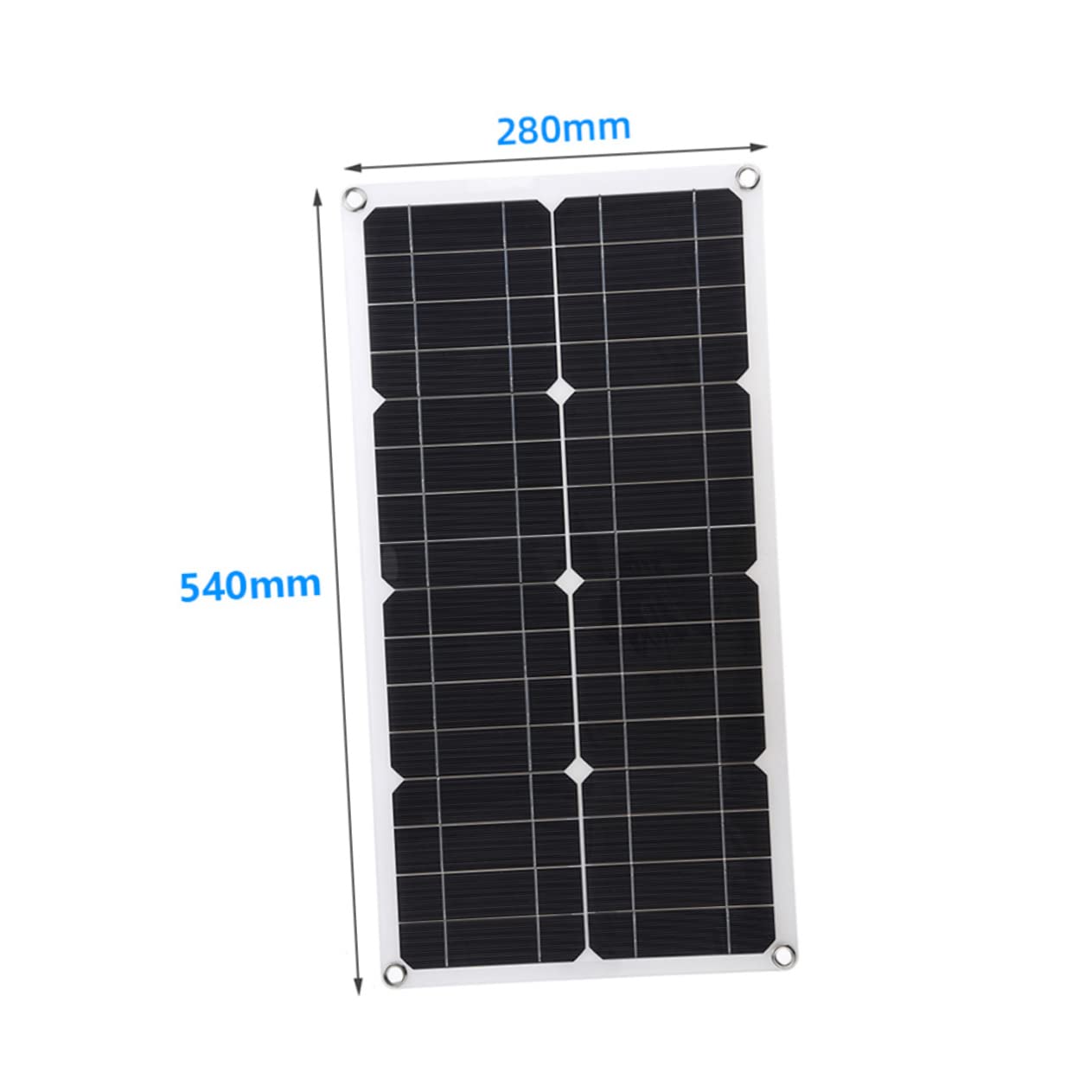 Hemobllo Panel Solar Fotovoltaico y Duradero Protección De Emergencia Para Vehículos