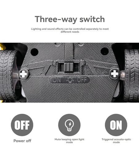 Image of PLUSPOINT Die cast Metal GT 1:24 Toy Car Collectible,Vehicle Doors openable with Lights and Sounds,Pull Back Decoration Model Car Toy for Adults Kids Birthday Gifts