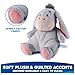 GUND Disney Official Eeyore Oh So Snuggly Plush, Winnie The Pooh, Eeyore Donkey Stuffed Animal for Ages 1 and Up, Grey, 12.5”