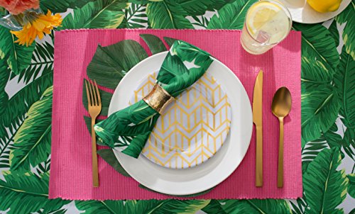 Dii Decorative Buffet Basics Napkin Ring Set, Hammered Gold, 12 Count #TOP6