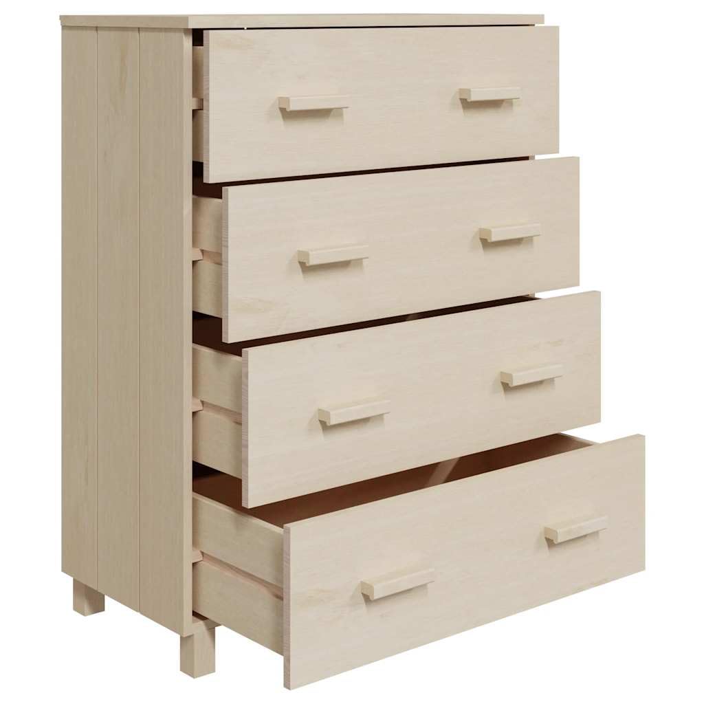 Hothingwell Kredens z litego drewna sosna 79x40x103,5 cm