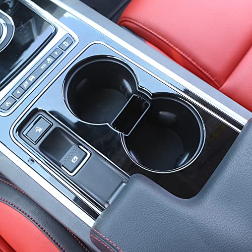 Caja Porta Vasos para Jaguar F-PACE XFL 2017 Negro miniatura 5