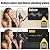 12 Pack Sound Proof Foam Panels for Walls, 12" x 12" x 2" Self-Adhesive Acoustic Panels, High-Density Soundproof Wall Panels for Studio Home and Ceilings (Black)