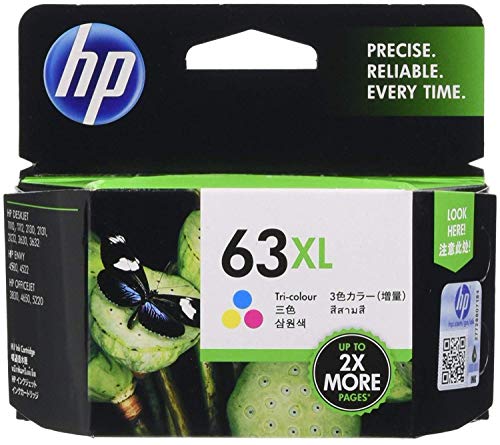 HP 63XL カラーインクカートリッジカラー3個まとめ買い Amazon.co.jp: 【Amazon.co.jp 限定】HP 63XL インク