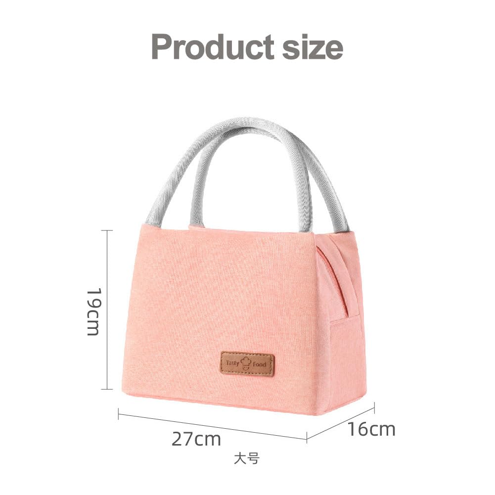 Borsa Termica Portapranzo PHILORN 7.6L - Per Scuola E Ufficio, Isolante, Colore Rosso Vino - Foto 9