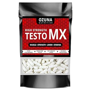 Testosterone Booster for Men – Premium Testosterone Supplements – Test Boosters with Maca, Tribulus – for Energy, Performance & Muscle Growth – Male Supplement – 60 Capsules