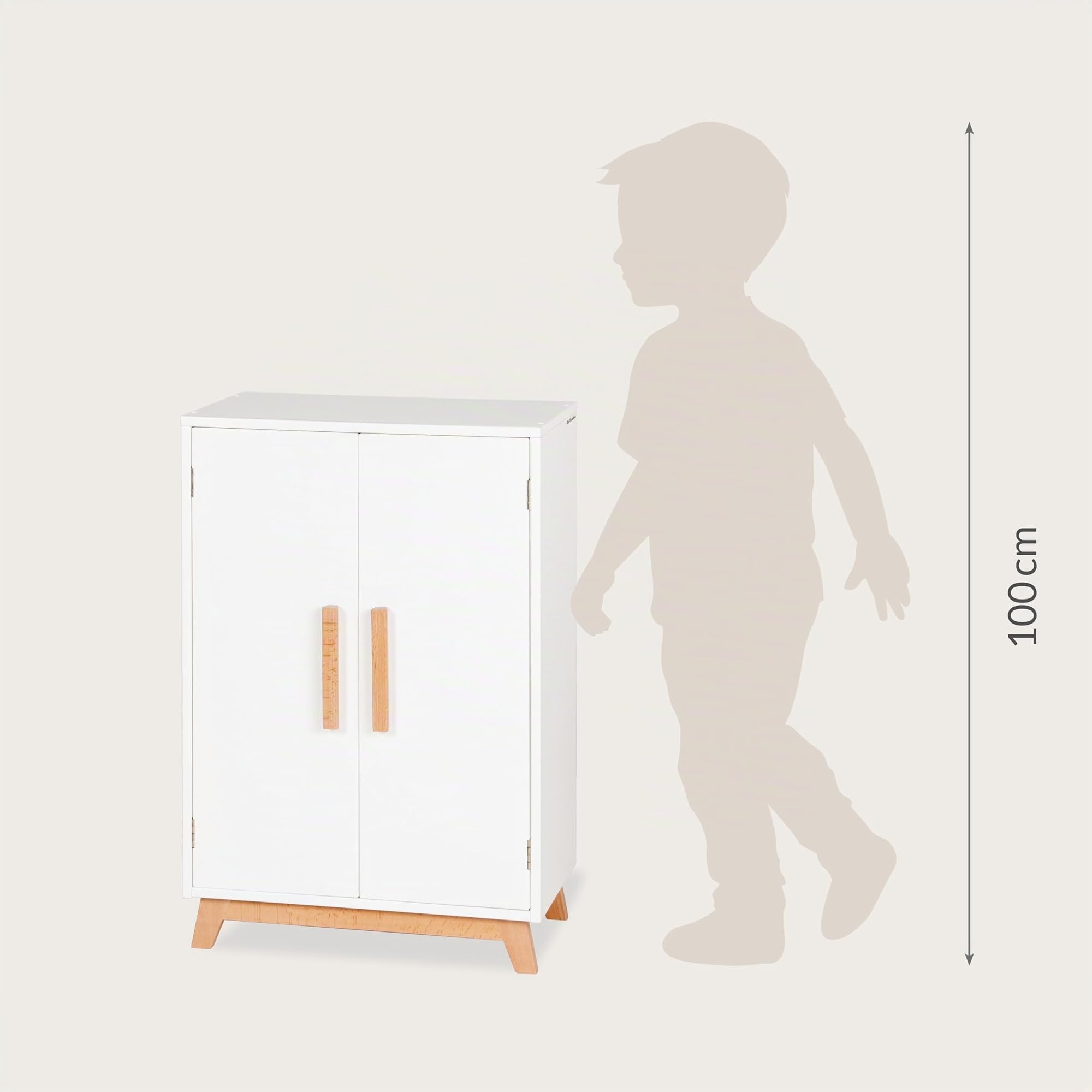 Armoire Pinolino Marit Pour Poupées – Bois FSC, Rangement Tout En Douceur
