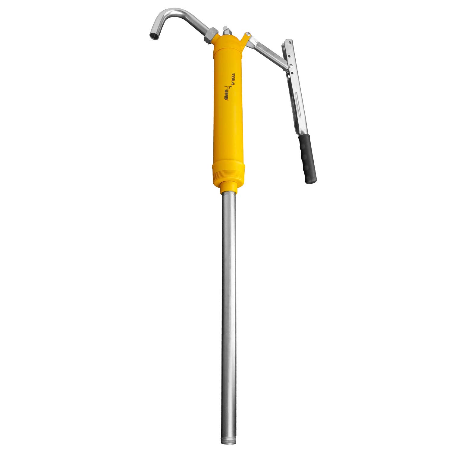 TERA PUMPFast Lever Action Liquid Transfer Pump For Fuel, E85, Diesel, and Heavy Oils - Stainless Steel Body w/Industrial Grade Viton Piston Seals