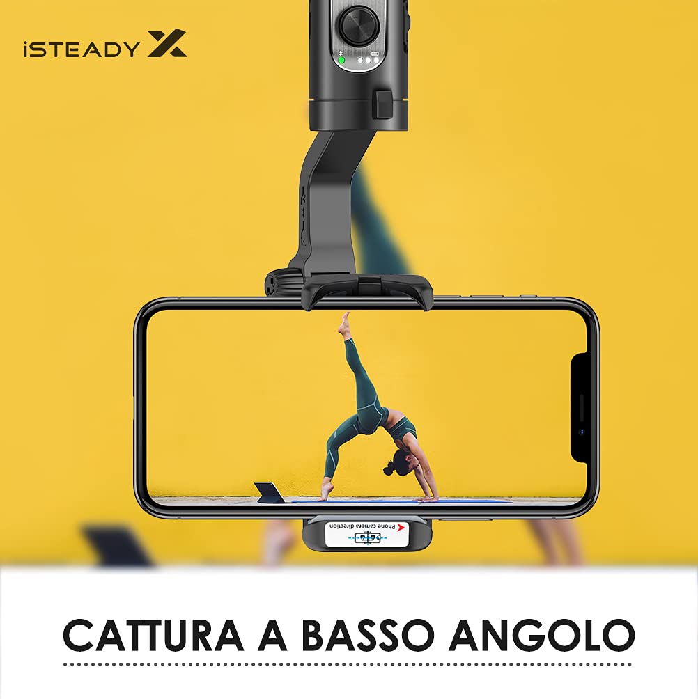 Hohem ISteady X Gimbal Per Smartphone - Stabilizzatore 3 Assi Portatile Per Video Professionali - Foto 11