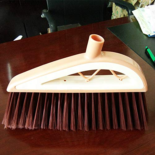 LACMY Broom Household Magic Sweeping Stainless Steel Rod Increase Thicken 5 Row Silk Soft Hair