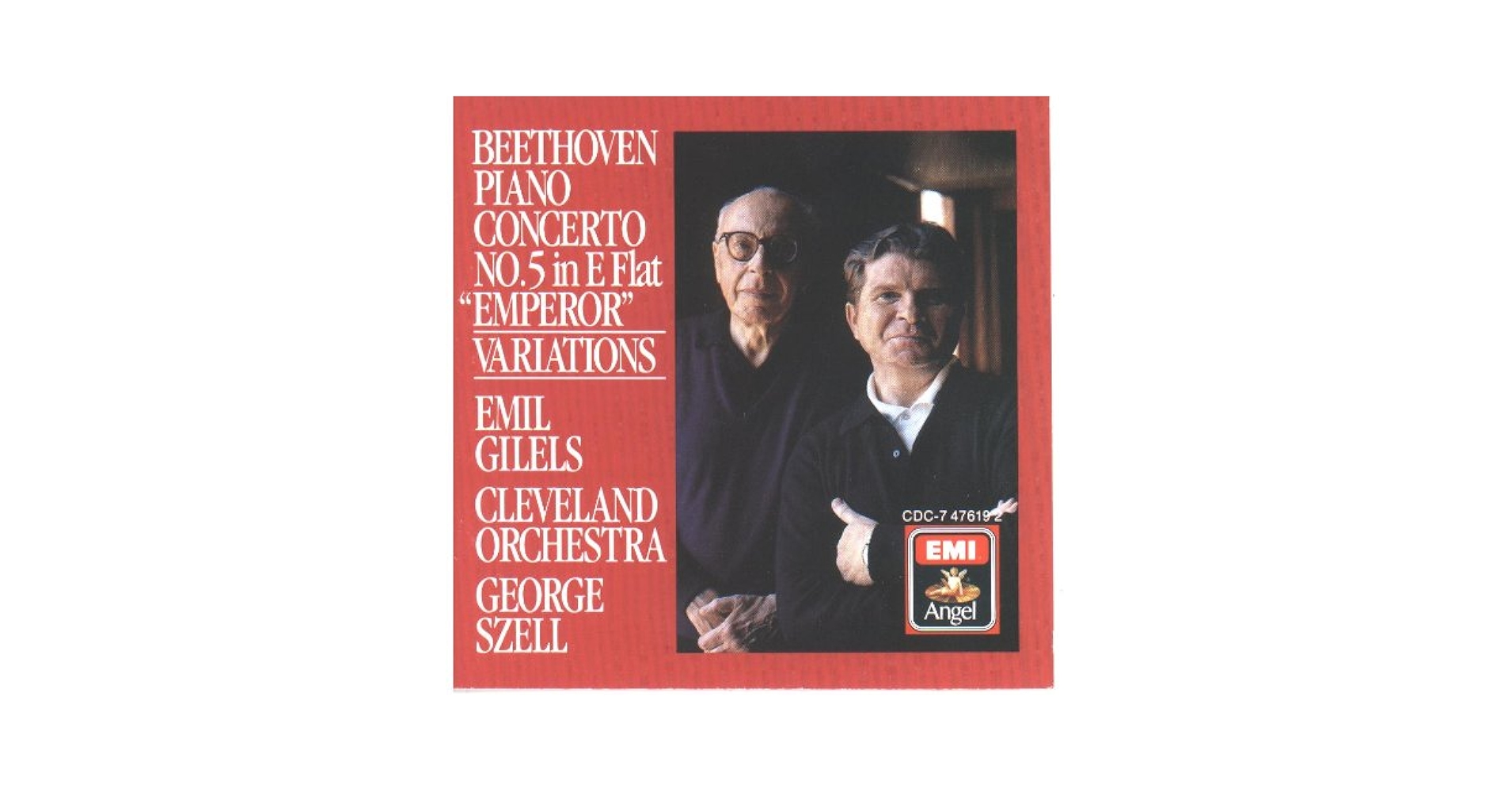 クラシック 3CD Ludwig van Beethoven , Emil Gi The Five Piano Concertos TDSA810 Tower Records /00440 Ludwig van Beethoven, Seiji Ozawa, Boston Symphony Orchestra