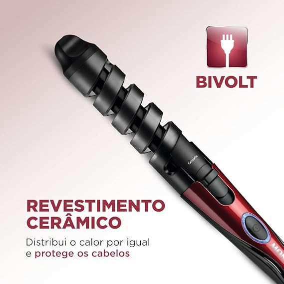 Mondial - Modelador de Cachos Spiral Infinity