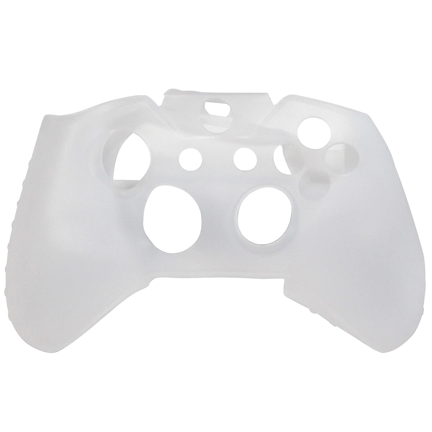 OSTENT Soft Protector Silicone Skin Case Cover Pouch for Microsoft Xbox One Controller Color White