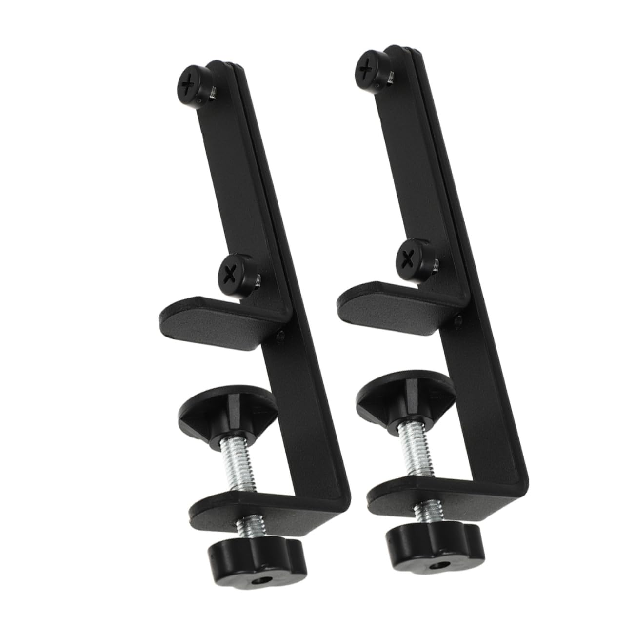 TEHAUX 2Pcs Pegboard Table Stand Durable Bracket for Easy Installation Versatile Desk Accessories for Organizing Your Workspace for Home Office Craft Rooms
