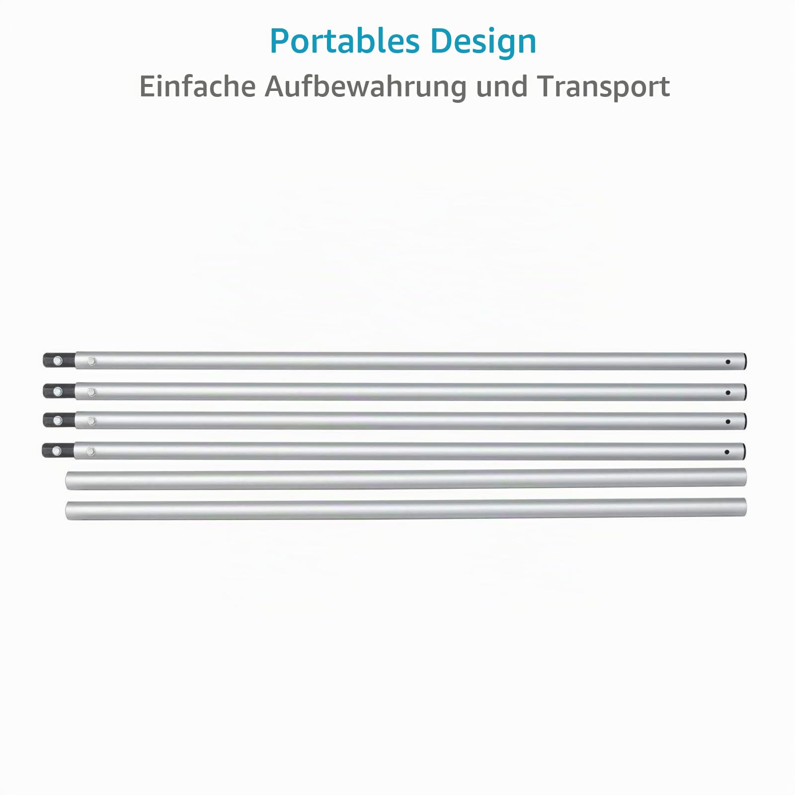 PROAIM 12ft gerades Heavy Duty Tragbares Track für stativ Dolly Auslegerkräne bis zu 400kg/882lb Nutzlast | Aluminium Rail System für DSLR-Videocamcorder + Tragetasche (P-TRK-12)