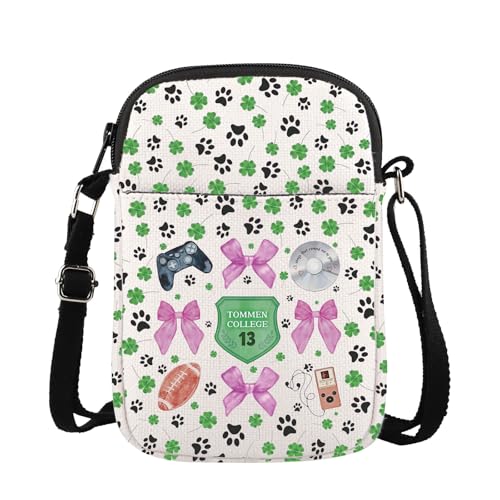 WSNANG Tommen College Boys of Tommen Coquette Bow Crossbody Bag Tommen Romance Book Lover Shoulder Bag Bookish Merch