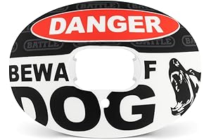 Battle Oxygen Football Mouthguard: Beware of Dog
