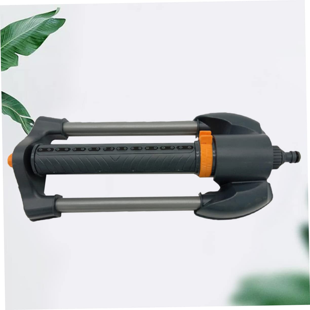Irrigatore Automatico Rotante per Giardino in Plastico Verde | Piante, Irrigazione Prato e Nebulizzazione Vivaio, Connessione a Tubo Acqua, Bagna Rapidamente Terreno Colore Casuale
