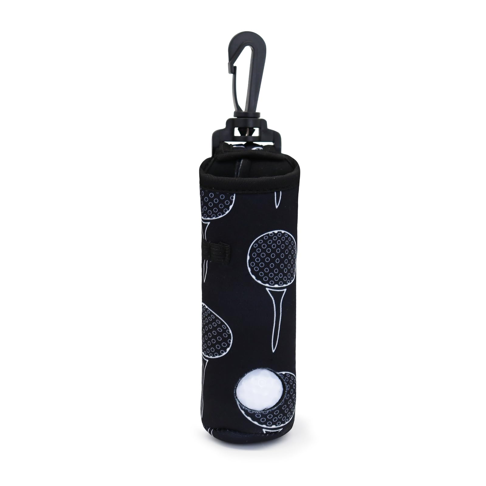 AfitLulu Borsa da golf impermeabile leggera con fibbia a clip per 3 palline