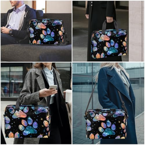 Maletín Colorido Galaxy Paw 16in para Laptop impermeable miniatura 2