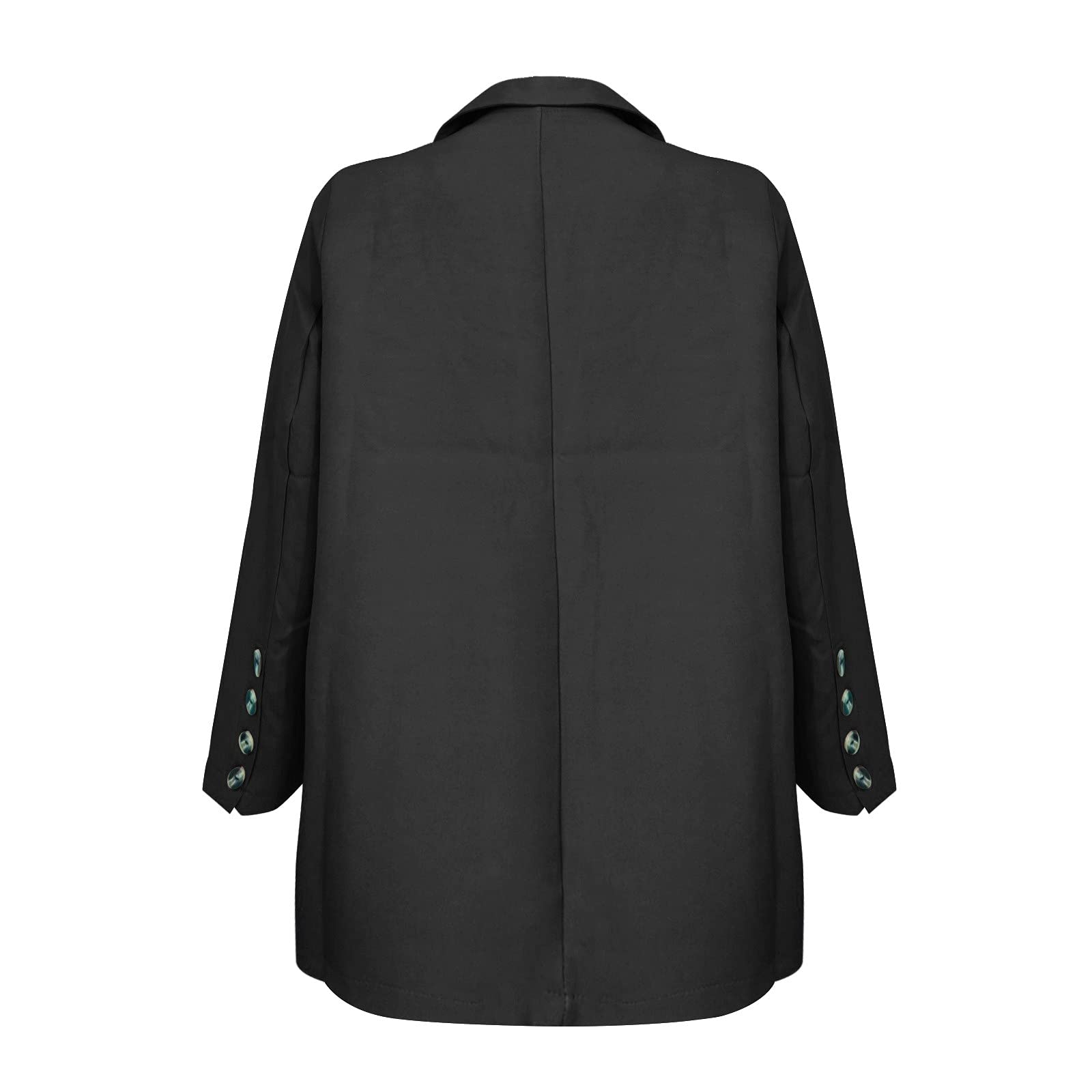 Mujer Talla Grande Elegante Deportiva Verano Taillierte Chaqueta de Traje, Negocios Oversize Elegante Primavera Delgada Chaqueta de Entretiempo Chaqueta Chaqueta Corta