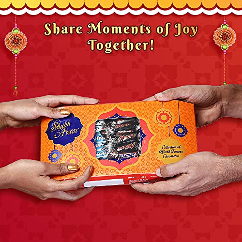 Shubh Avsar Premium Diwali Chocolate Gift Pack | Collection of World Famous Chocolates for Diwali | amazinggiftidea-com